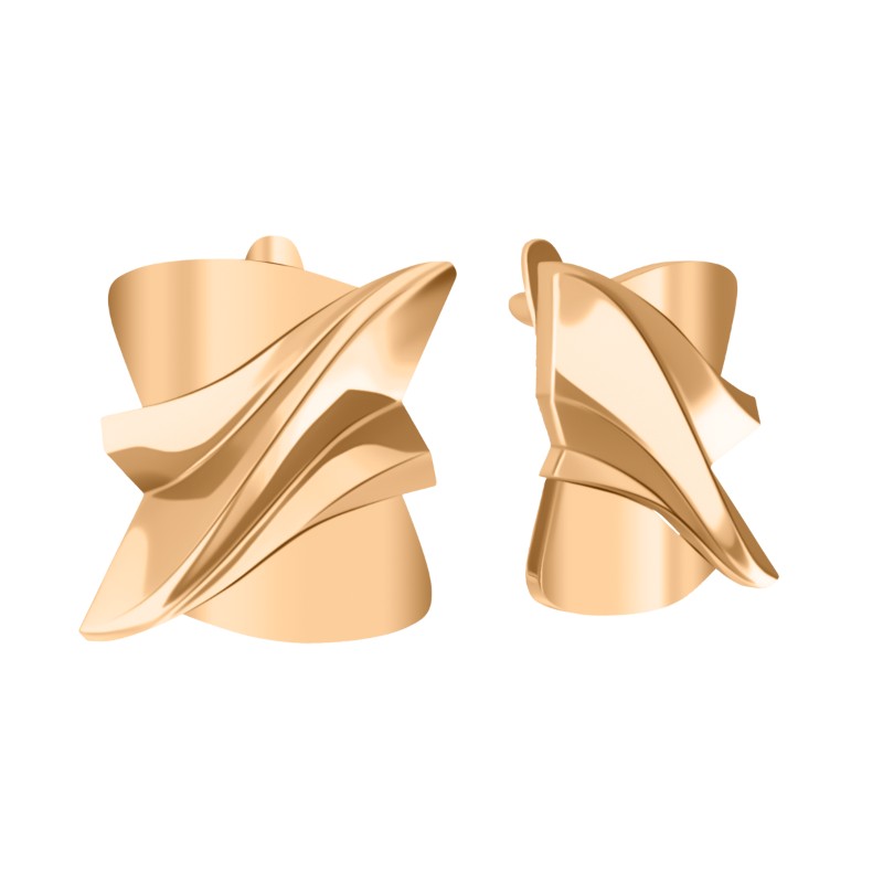 Ювелирное изделие - Серьги из красного золота в магазине Best-Gold 155932