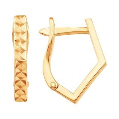 Ювелирное изделие - Серьги из красного золота в магазине Best-Gold 101884