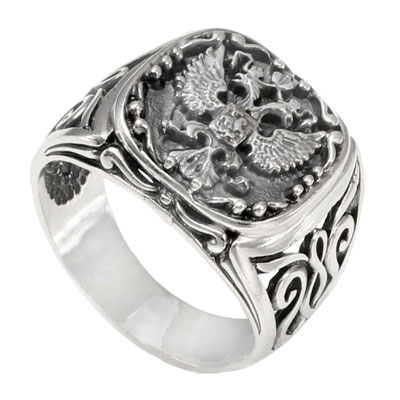 Ювелирное изделие - Мужская печатка из серебра в магазине Best-Gold 153339