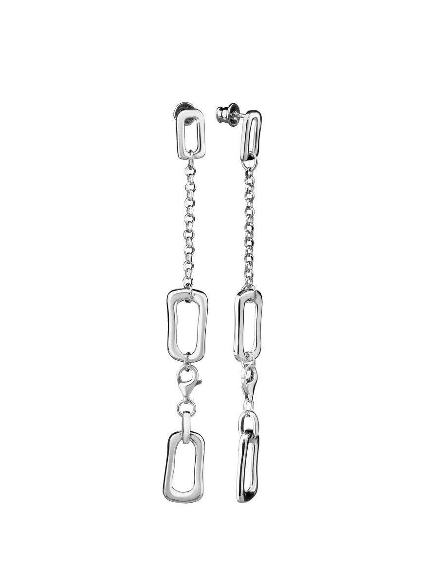 Ювелирное изделие - Серьги из серебра в магазине Best-Gold 118069