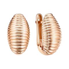 Ювелирное изделие - Серьги из красного золота в магазине Best-Gold 144317