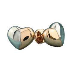 Серьги из красного золота