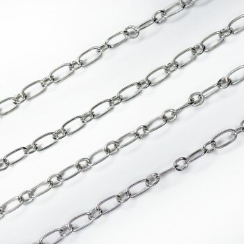 Цепь из белого золота