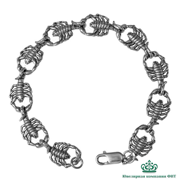Ювелирное изделие - Браслет из серебра в магазине Best-Gold 142842