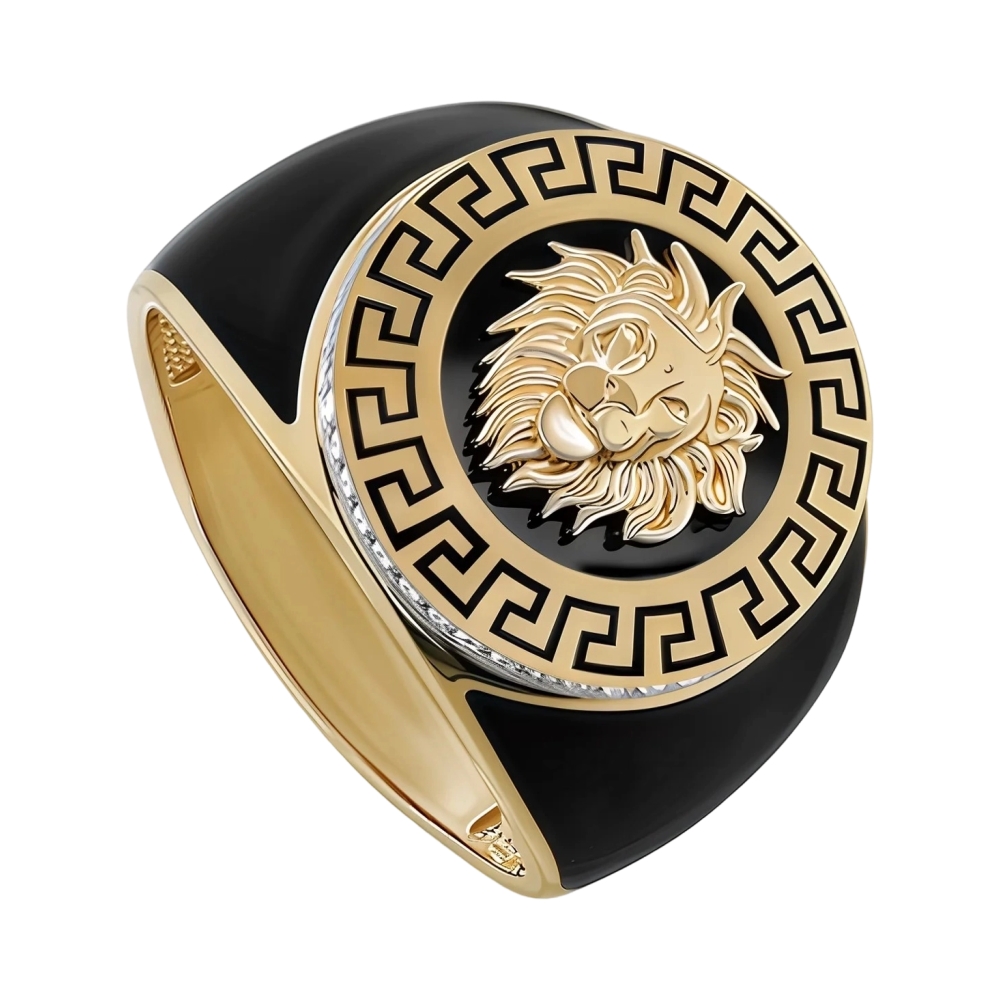 Ювелирное изделие - Кольцо из желтого золота с бриллиантами в магазине Best-Gold 127419