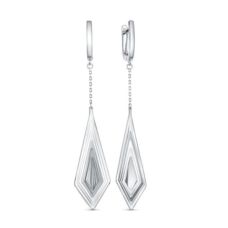 Серьги из серебра