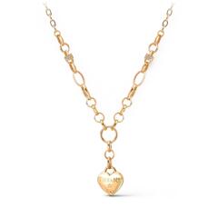 Ювелирное изделие - Колье из красного золота с фианитами в магазине Best-Gold 141000