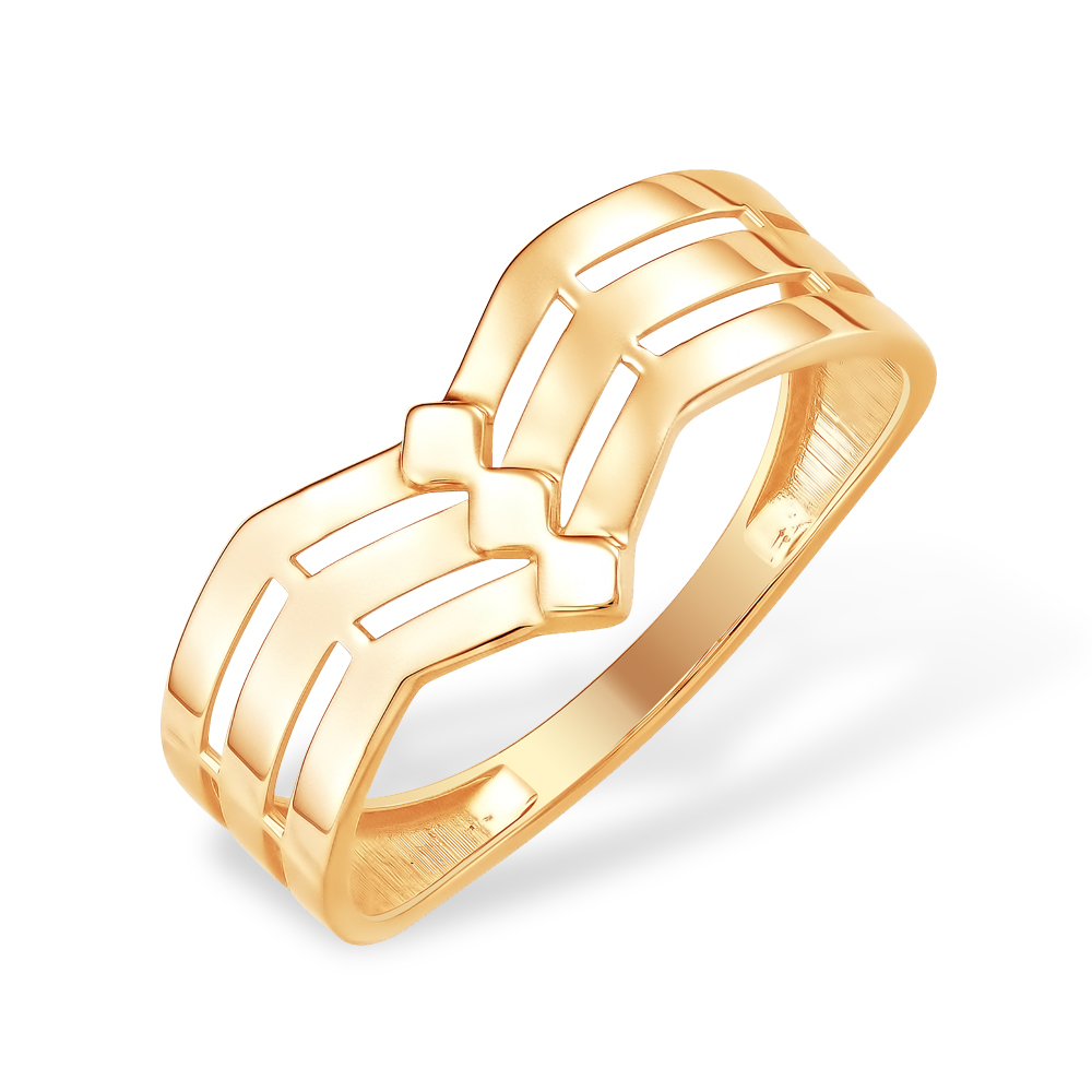 Ювелирное изделие - Кольцо из красного золота в магазине Best-Gold 129173