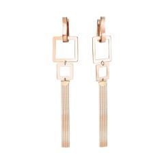 Ювелирное изделие - Серьги из красного золота в магазине Best-Gold 140982