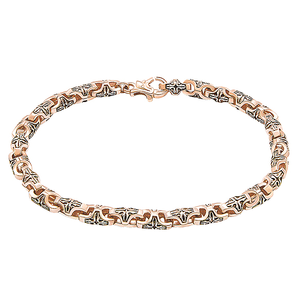 Цепь из красного золота