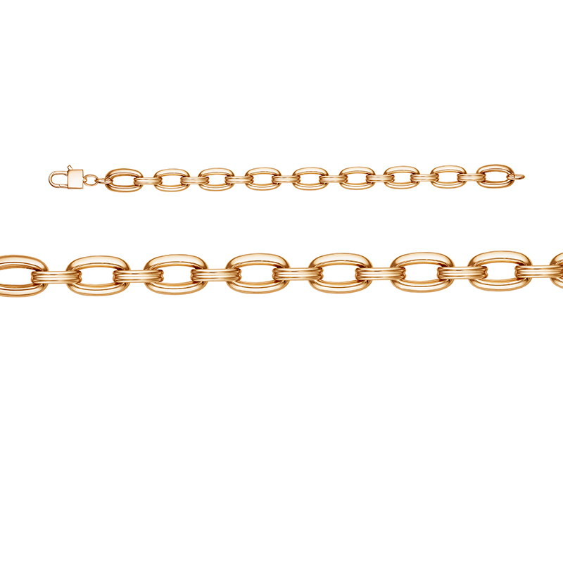 Ювелирное изделие - Браслет из красного золота в магазине Best-Gold 128124